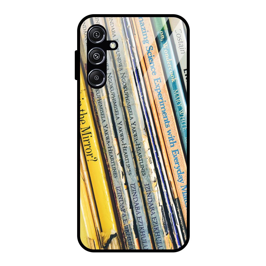 In Love with Books Glass Back Case for Galaxy M34 5G