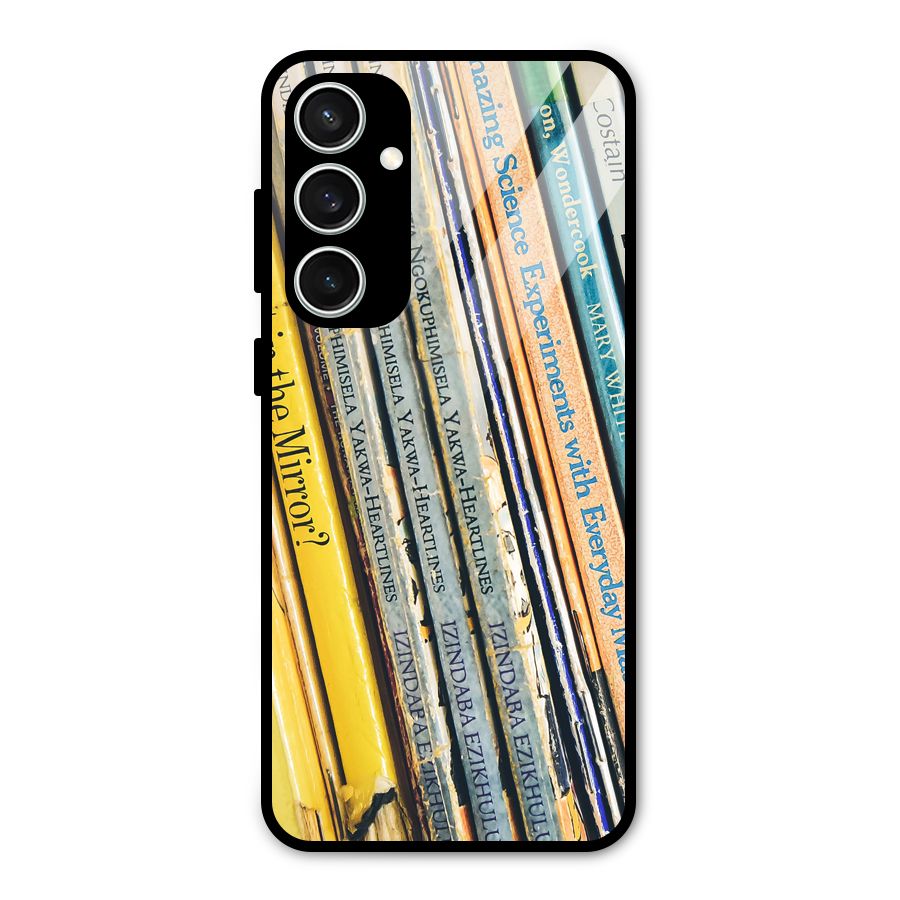 In Love with Books Glass Back Case for Galaxy S23 FE