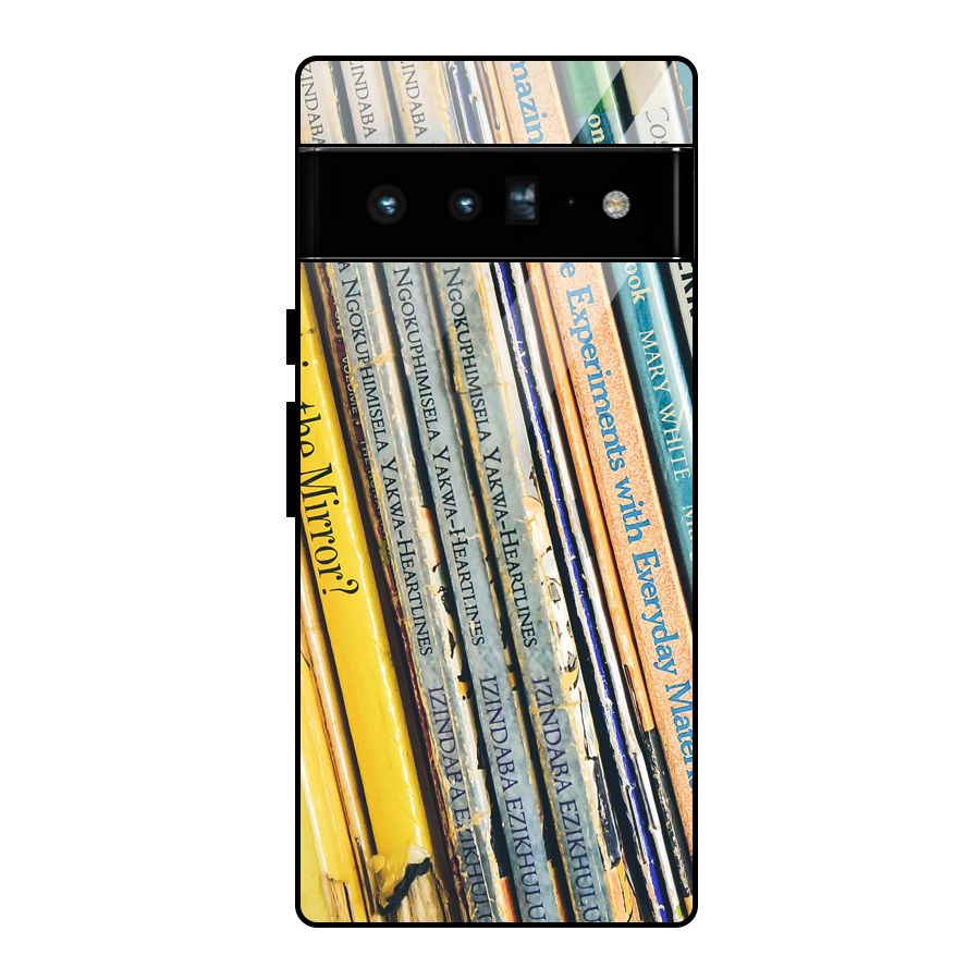 In Love with Books Glass Back Case for Google Pixel 6 Pro