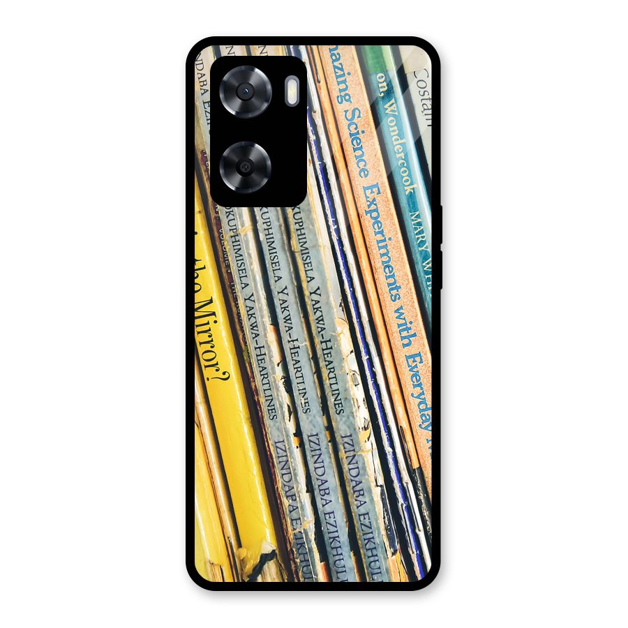 In Love with Books Glass Back Case for OnePlus Nord N20 SE