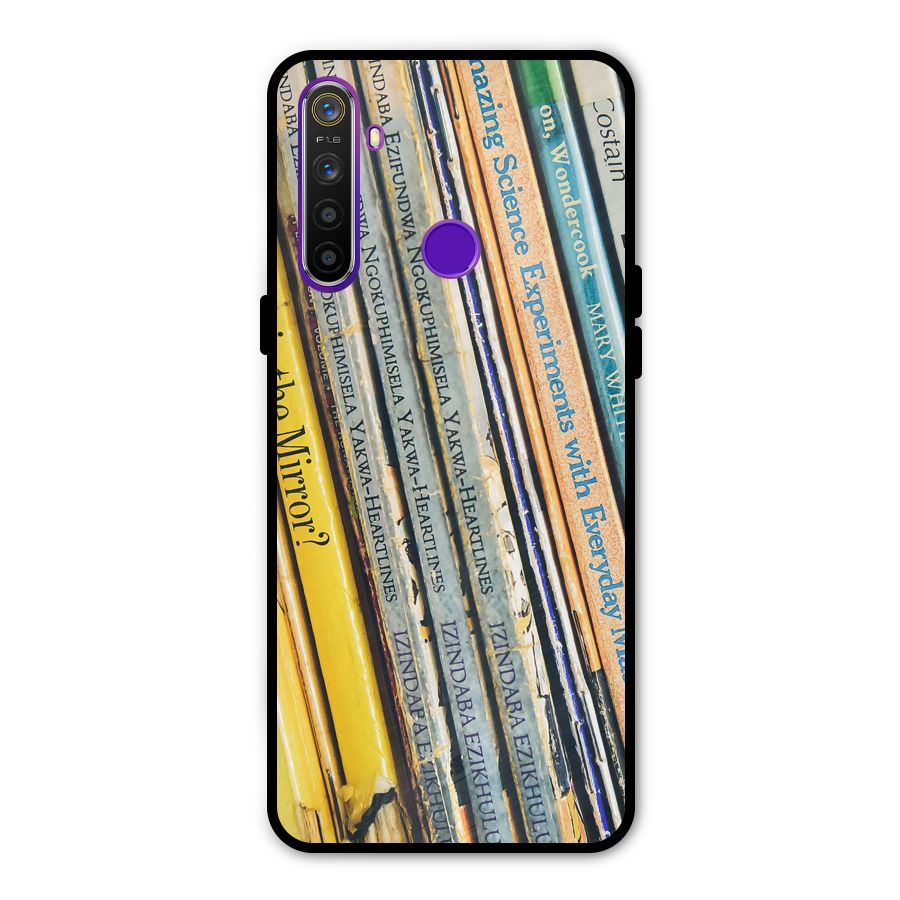 In Love with Books Glass Back Case for Realme 5s