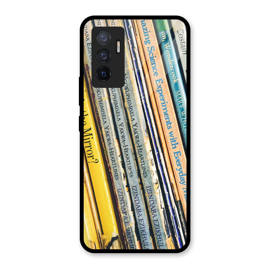 In Love with Books Glass Back Case for Vivo V23e