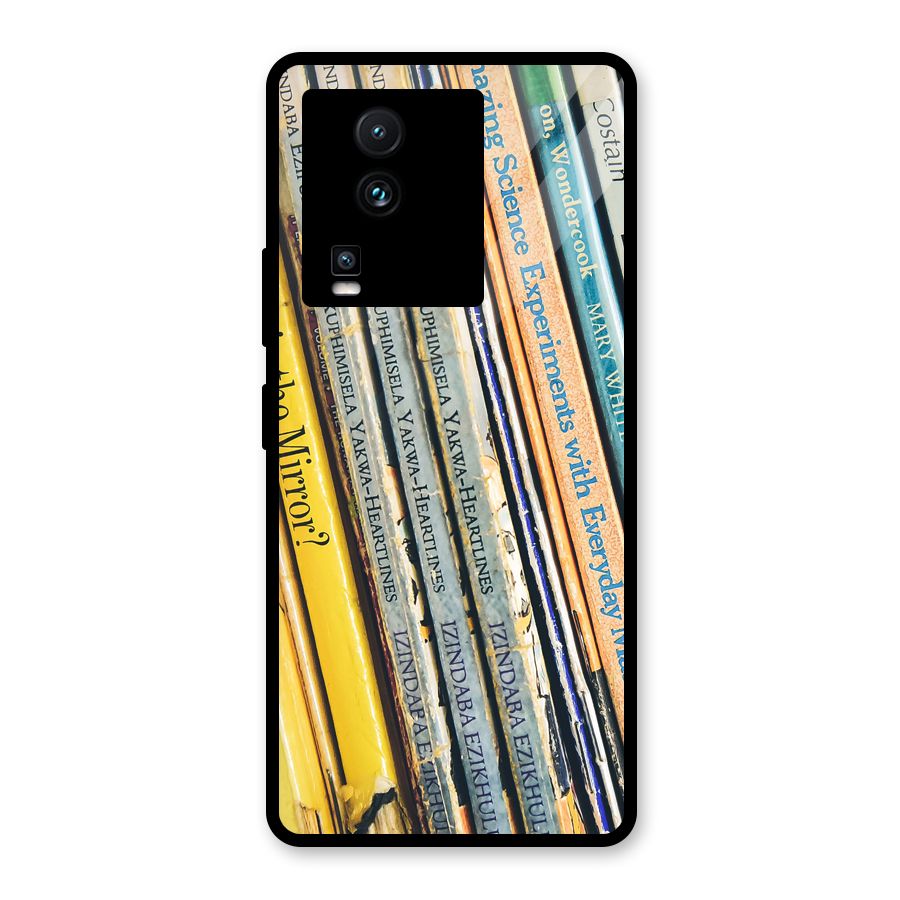 In Love with Books Glass Back Case for Vivo iQOO Neo 7 Pro