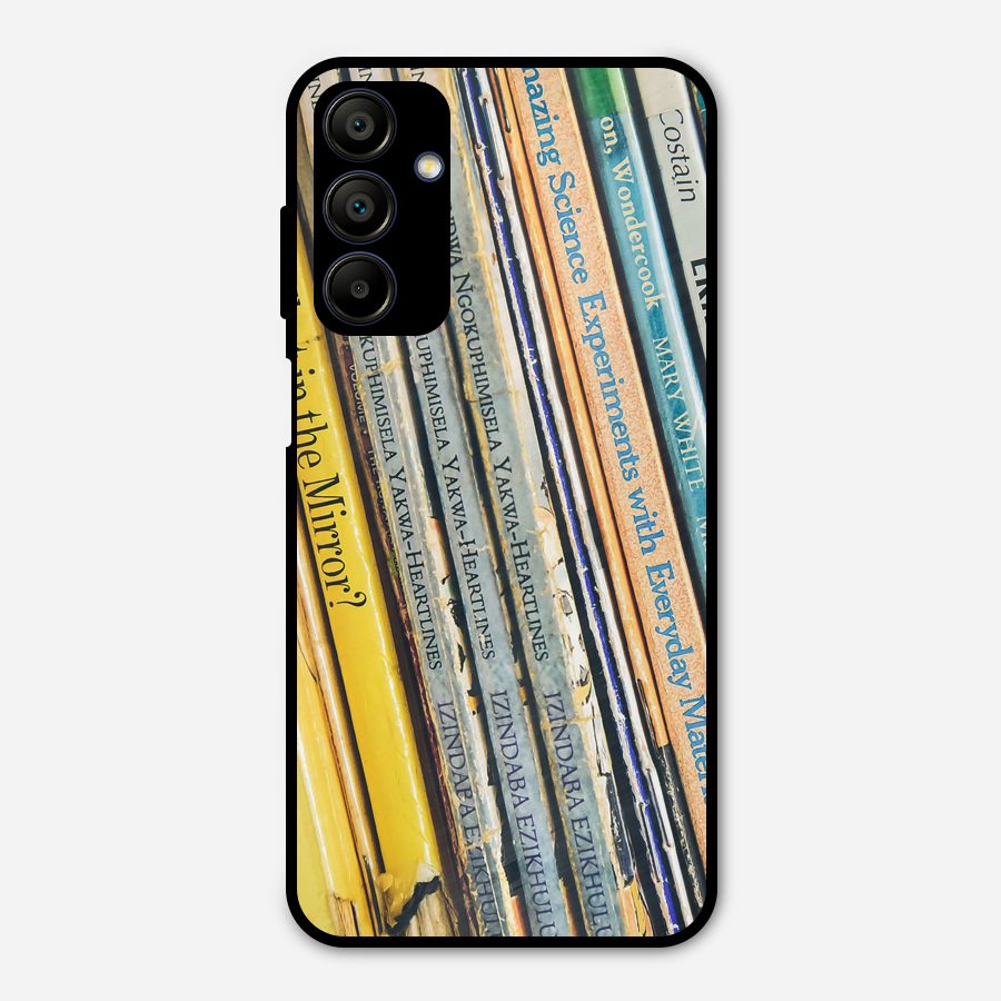 In Love with Books Metal Back Case for Galaxy A15 5G