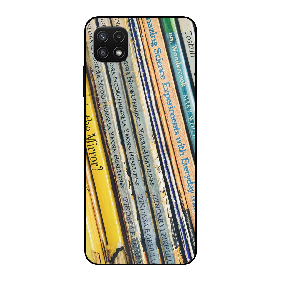 In Love with Books Metal Back Case for Galaxy A22 5G