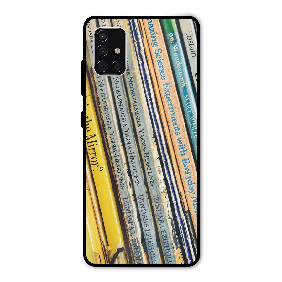 In Love with Books Metal Back Case for Galaxy A51