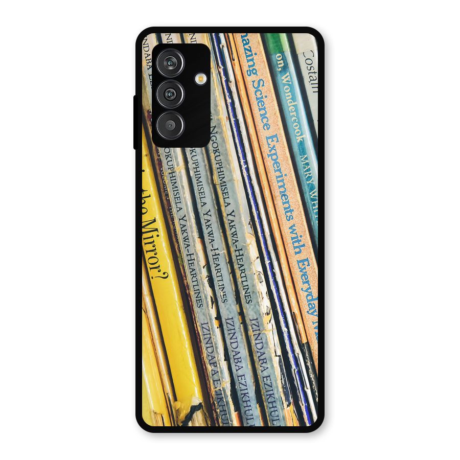 In Love with Books Metal Back Case for Galaxy F13