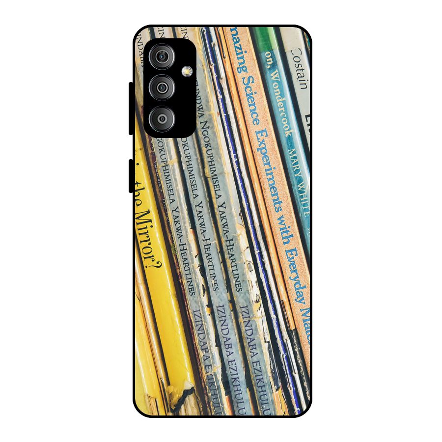 In Love with Books Metal Back Case for Galaxy F23