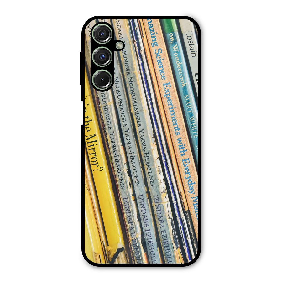 In Love with Books Metal Back Case for Galaxy F34