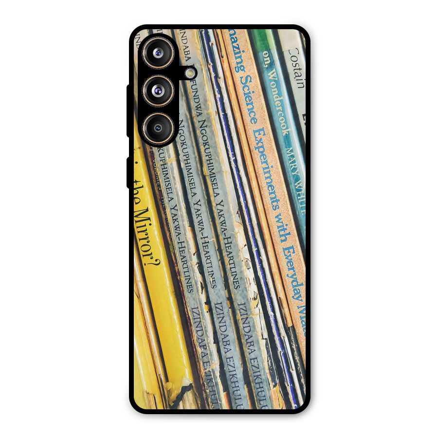 In Love with Books Metal Back Case for Galaxy F55