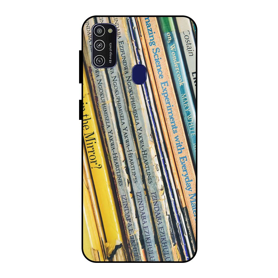 In Love with Books Metal Back Case for Galaxy M21