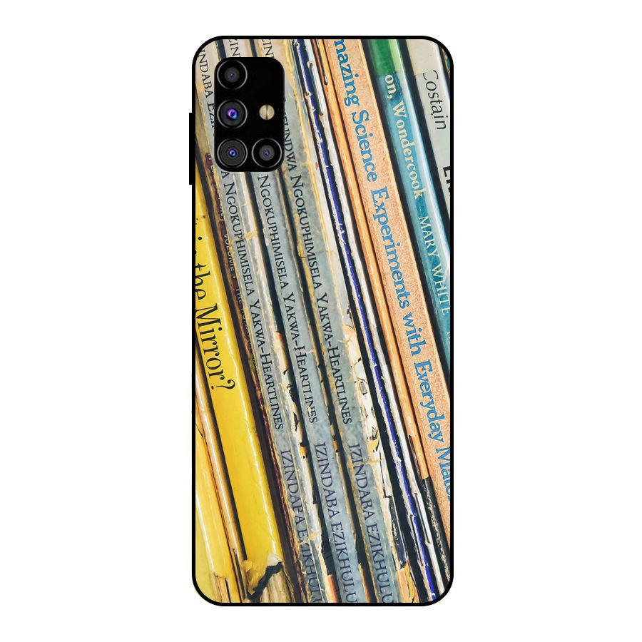 In Love with Books Metal Back Case for Galaxy M31s