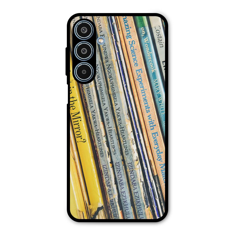 In Love with Books Metal Back Case for Galaxy M35