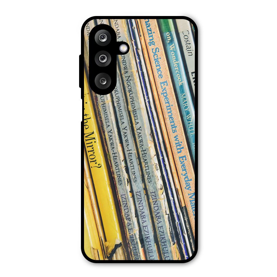 In Love with Books Metal Back Case for Galaxy M36