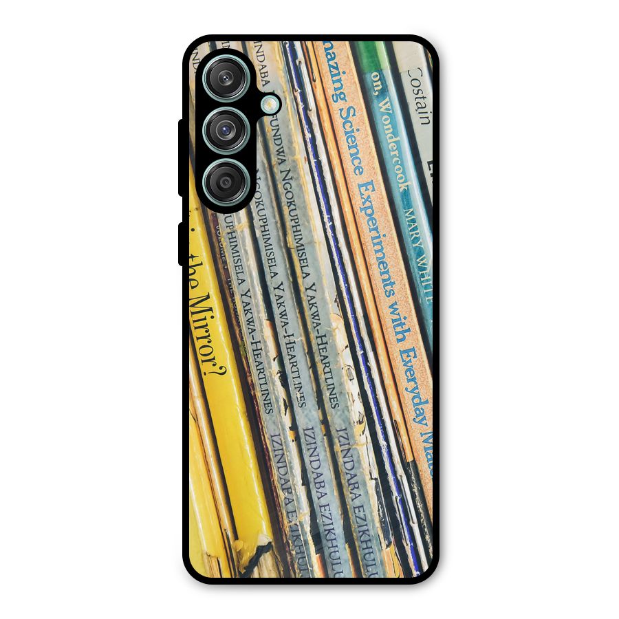 In Love with Books Metal Back Case for Galaxy M55 5G