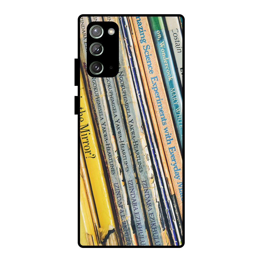 In Love with Books Metal Back Case for Galaxy Note 20