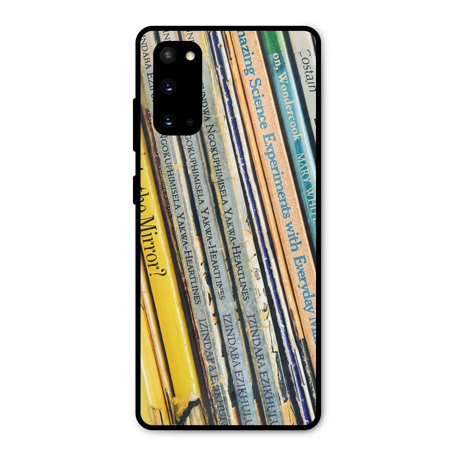 In Love with Books Metal Back Case for Galaxy S20