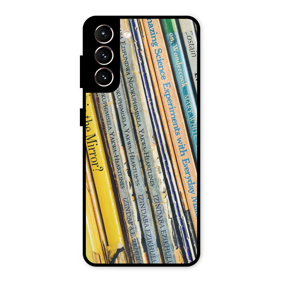 In Love with Books Metal Back Case for Galaxy S21 5G