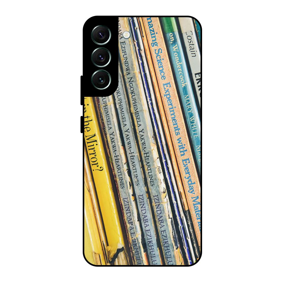 In Love with Books Metal Back Case for Galaxy S22 Plus 5G