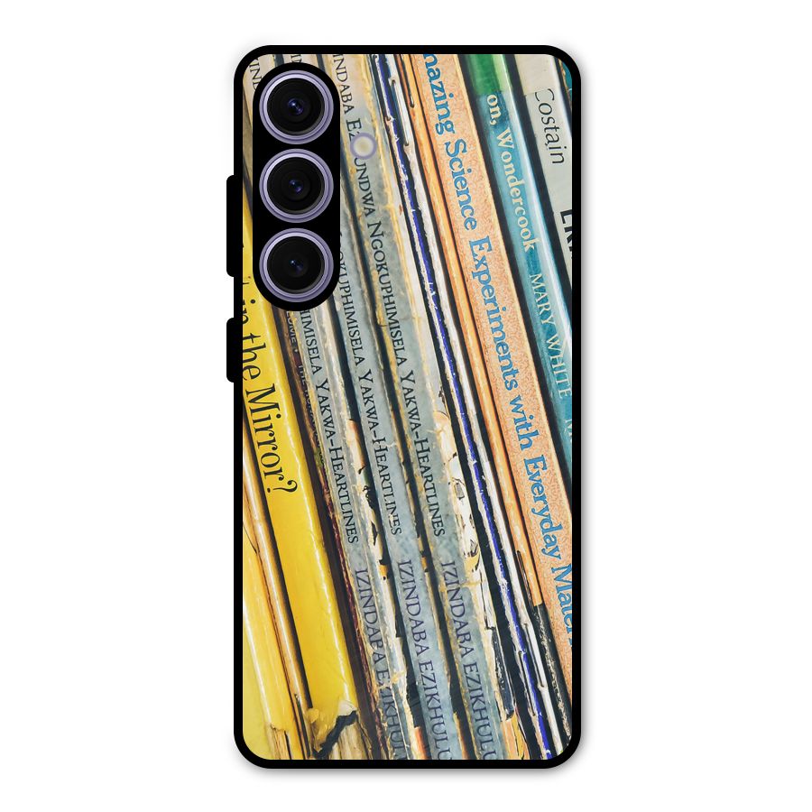 In Love with Books Metal Back Case for Galaxy S24
