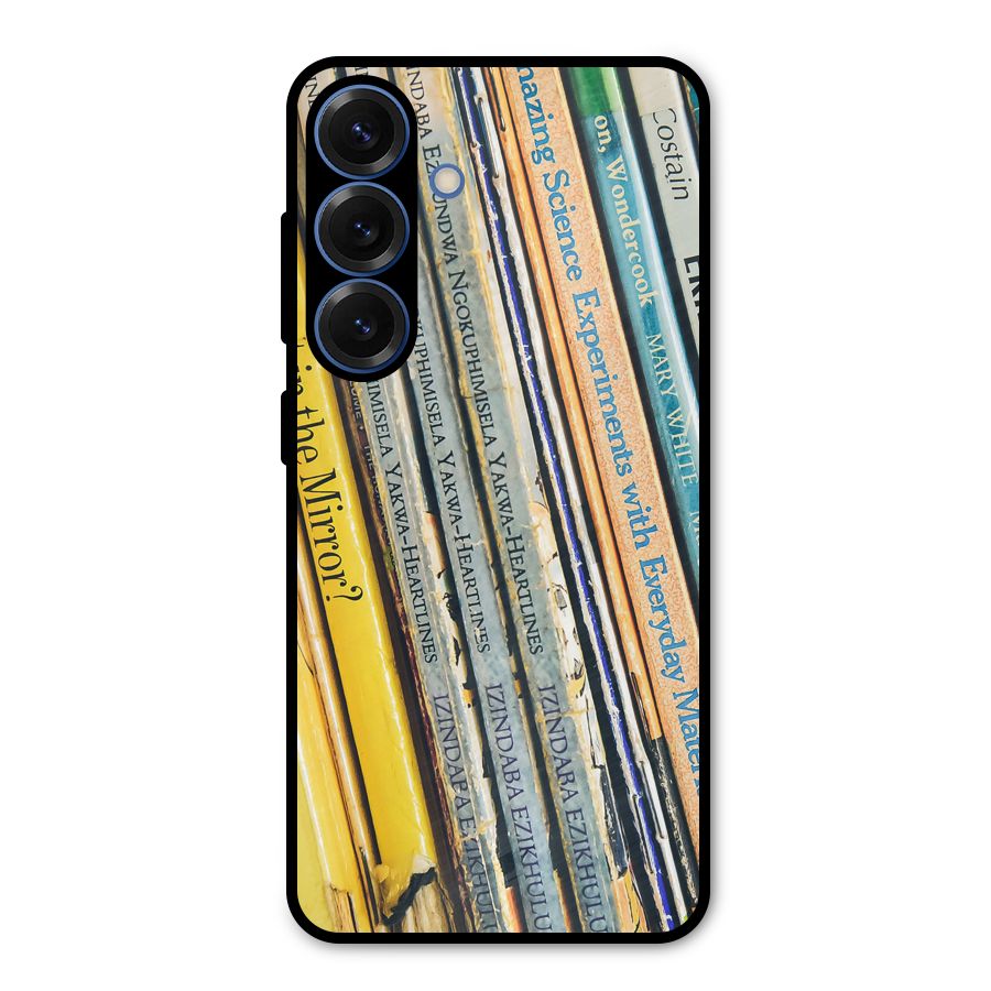 In Love with Books Metal Back Case for Galaxy S25
