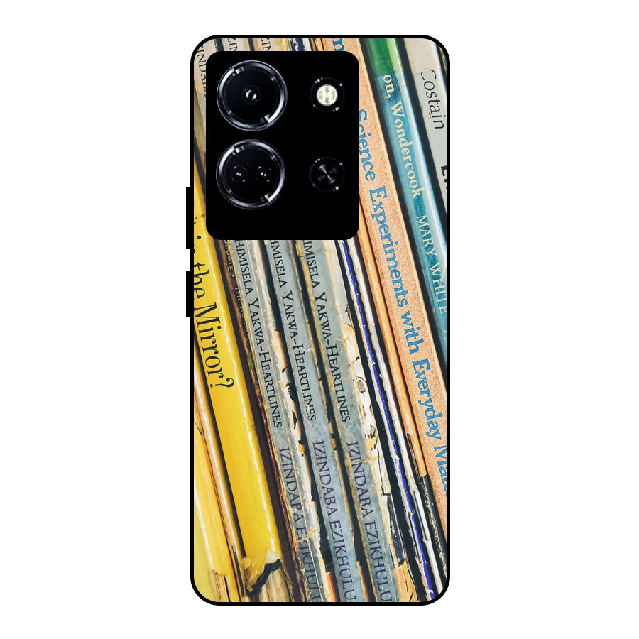 In Love with Books Metal Back Case for Infinix Note 30 5G