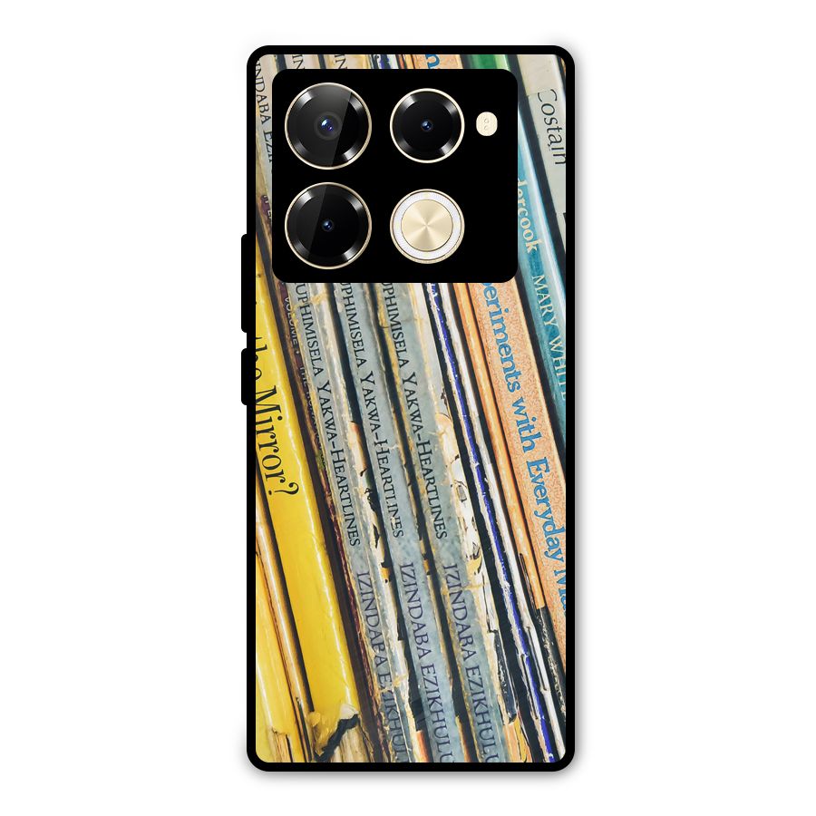In Love with Books Metal Back Case for Infinix Note 40 Pro Plus