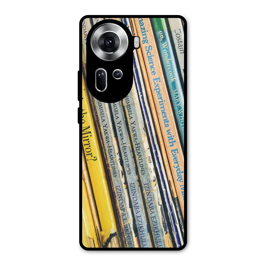 In Love with Books Metal Back Case for Oppo Reno11 5G