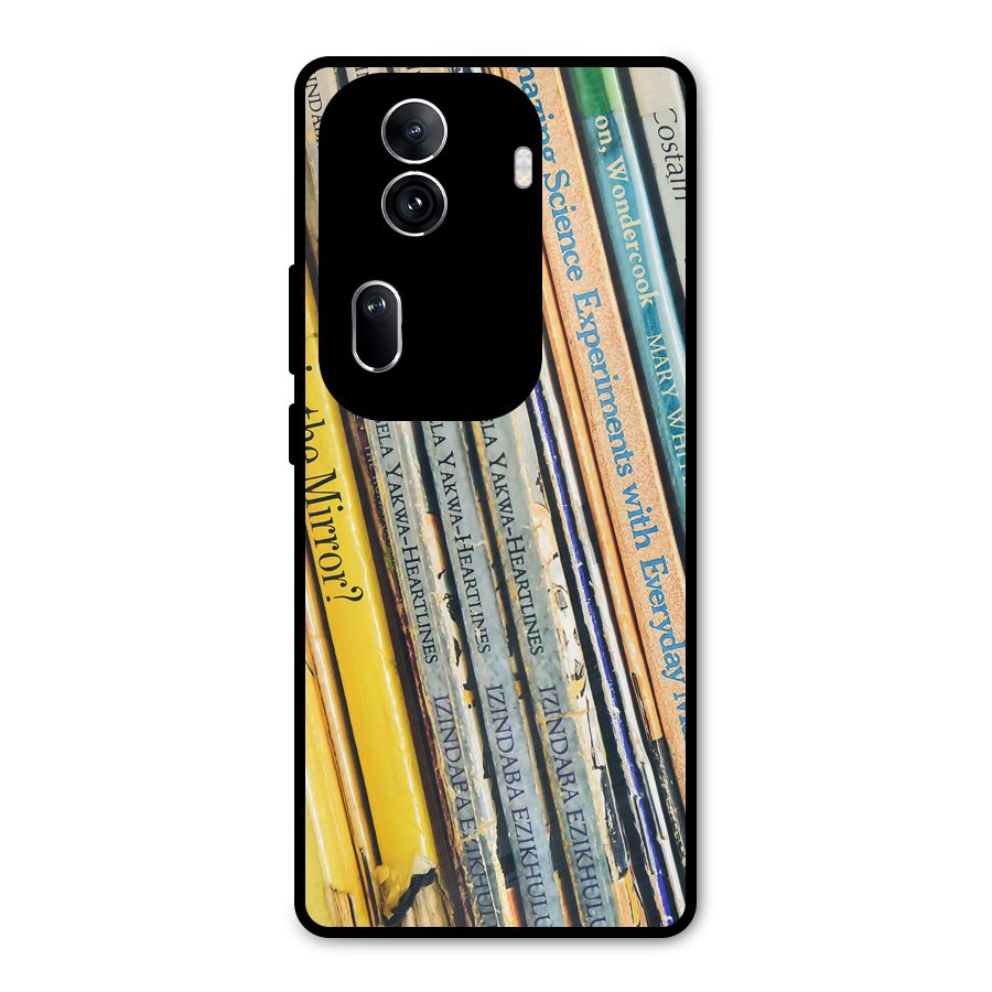In Love with Books Metal Back Case for Oppo Reno11 Pro 5G