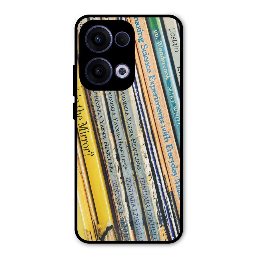 In Love with Books Metal Back Case for Oppo Reno13