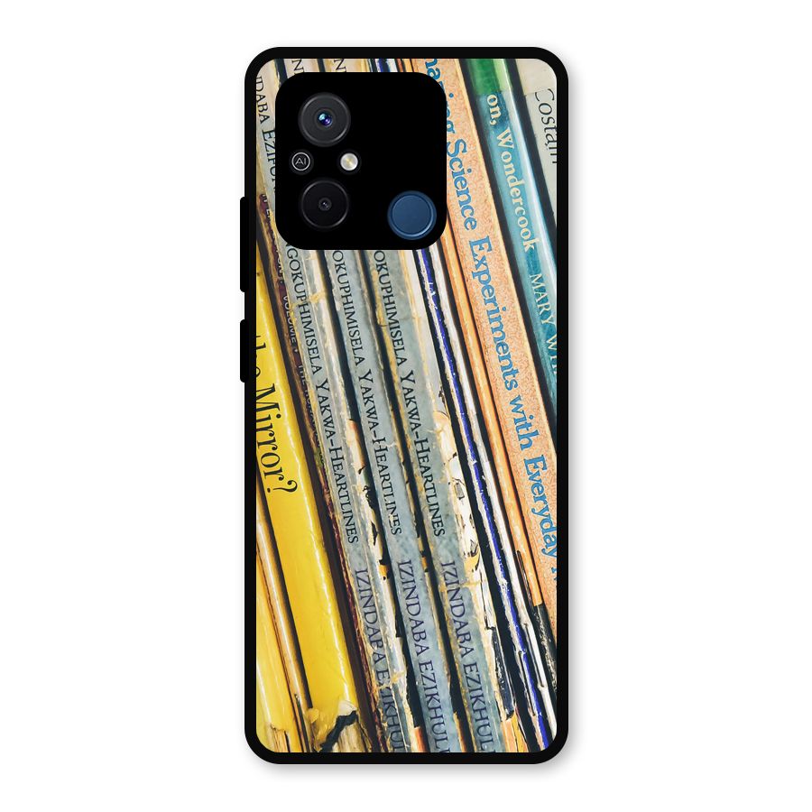 In Love with Books Metal Back Case for Poco C55