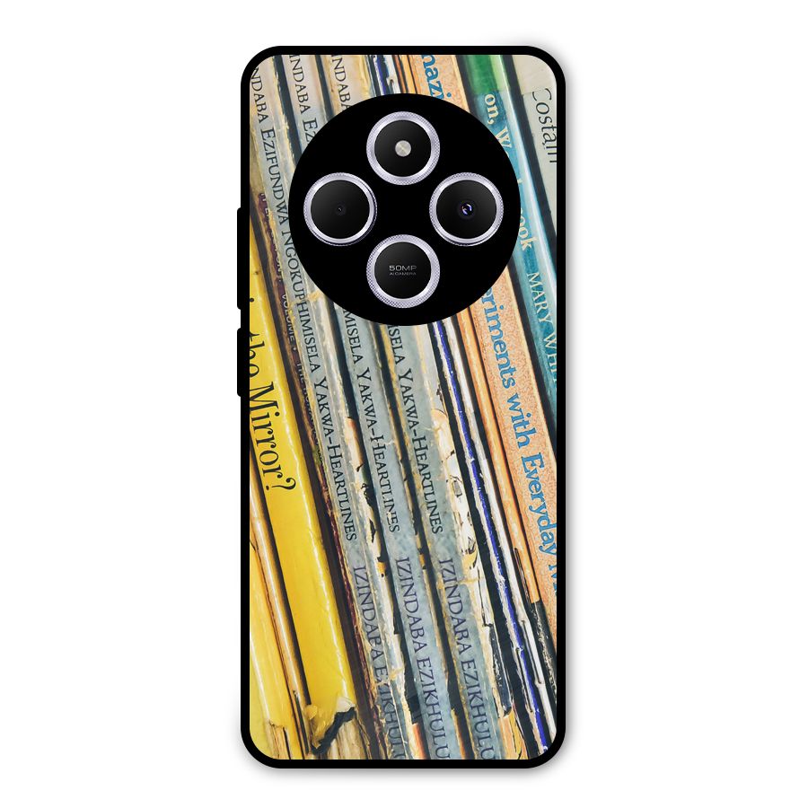 In Love with Books Metal Back Case for Poco C75 5G