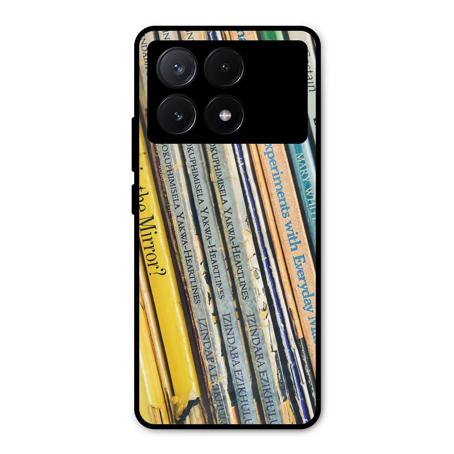 In Love with Books Metal Back Case for Poco X6 Pro