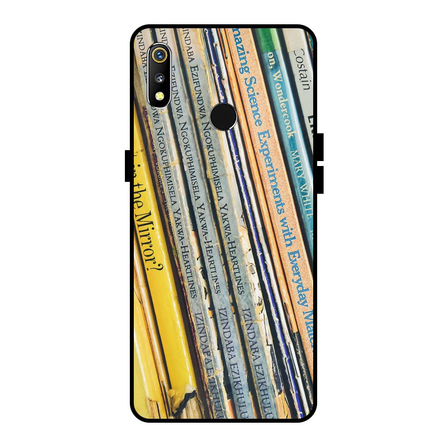 In Love with Books Metal Back Case for Realme 3i