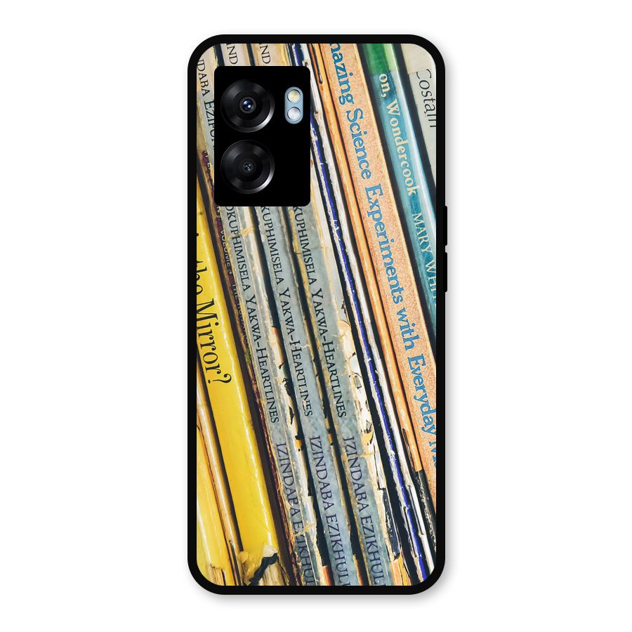 In Love with Books Metal Back Case for Realme Narzo 50 5G