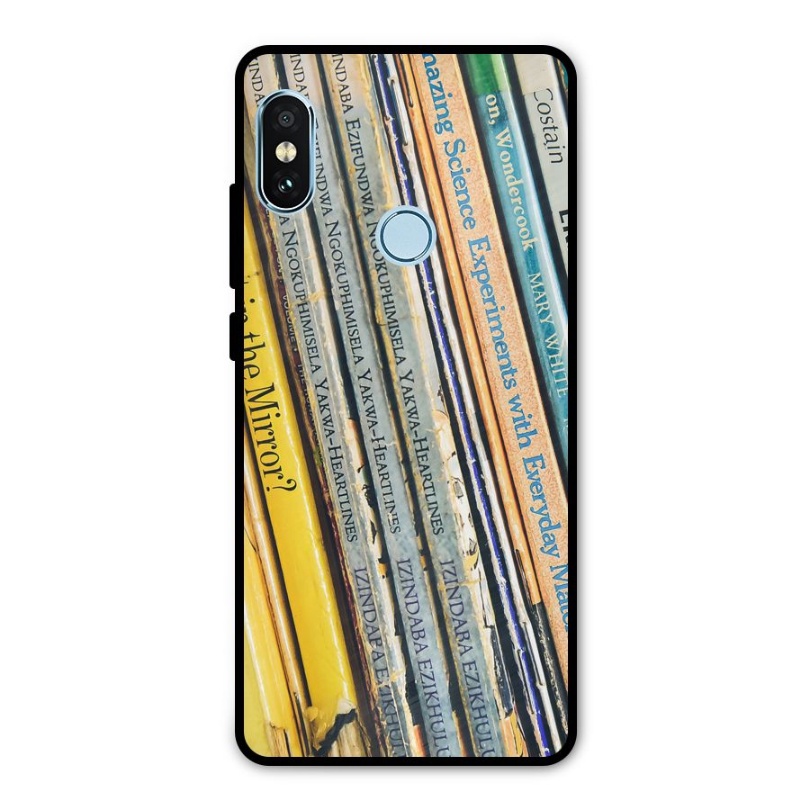 In Love with Books Metal Back Case for Redmi Note 5 Pro