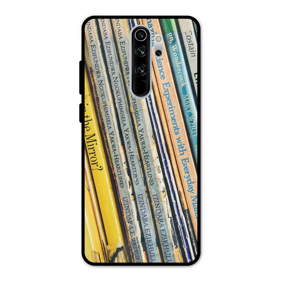 In Love with Books Metal Back Case for Redmi Note 8 Pro