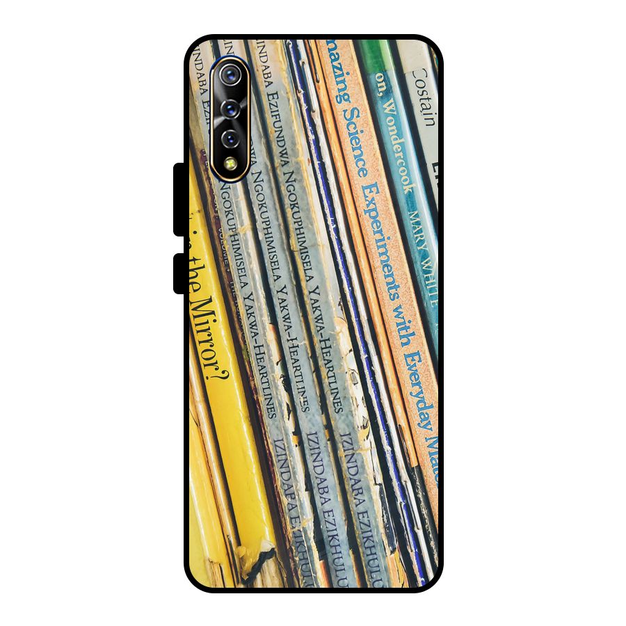 In Love with Books Metal Back Case for Vivo S1
