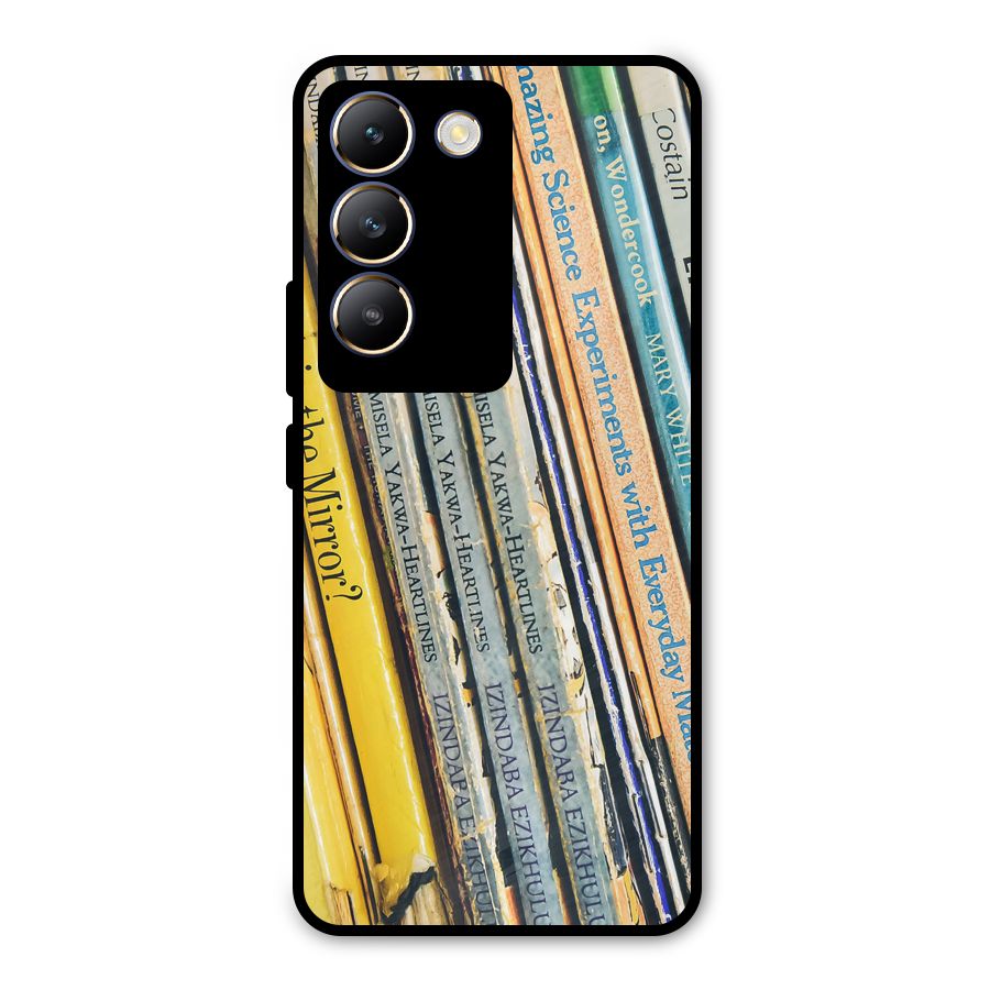 In Love with Books Metal Back Case for Vivo T3 5G
