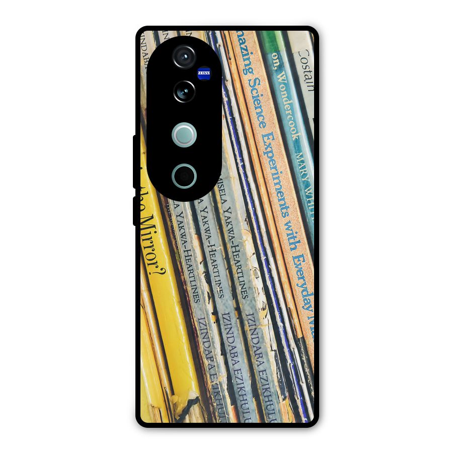 In Love with Books Metal Back Case for Vivo V40 Pro