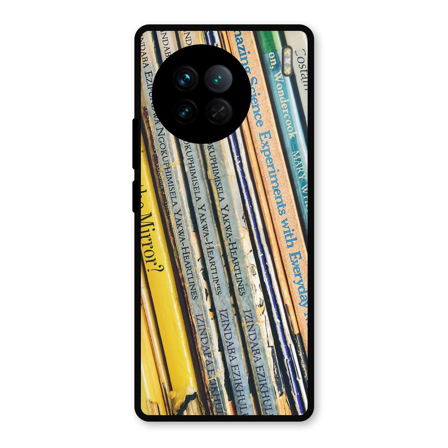 In Love with Books Metal Back Case for Vivo X90