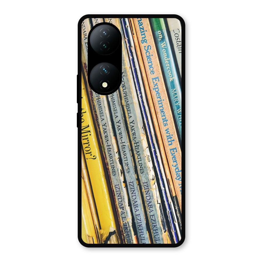 In Love with Books Metal Back Case for Vivo Y100a