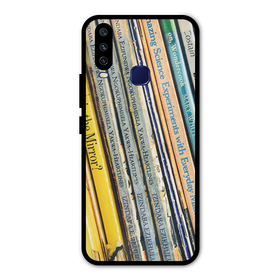 In Love with Books Metal Back Case for Vivo Y15