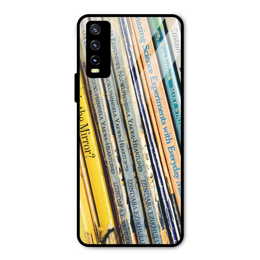 In Love with Books Metal Back Case for Vivo Y20g