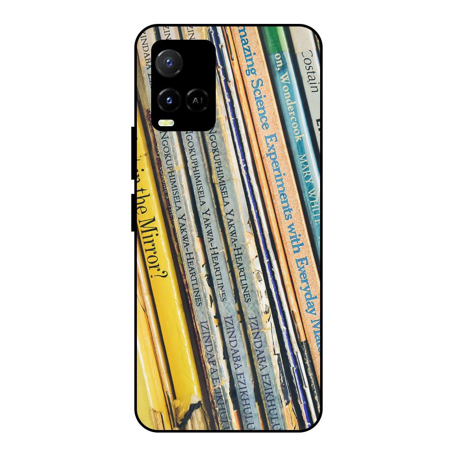 In Love with Books Metal Back Case for Vivo Y21 2021
