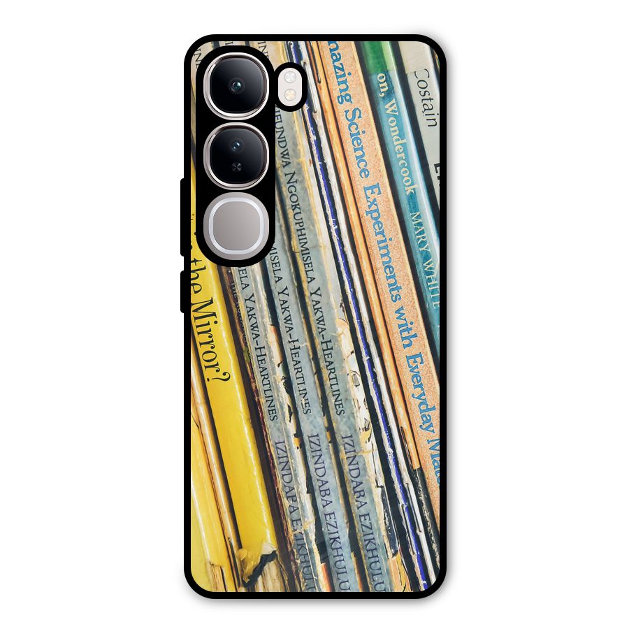 In Love with Books Metal Back Case for Vivo Y300