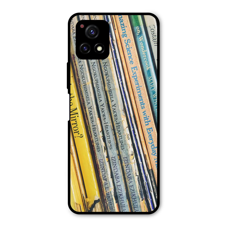In Love with Books Metal Back Case for Vivo Y72 5G