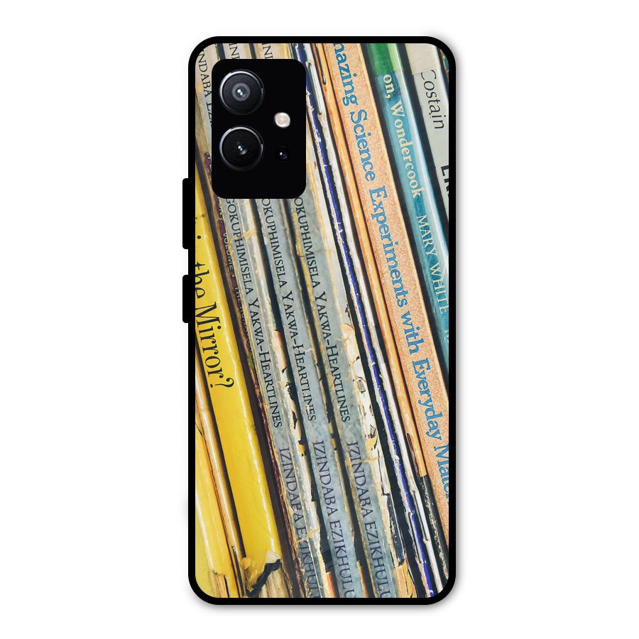 In Love with Books Metal Back Case for Vivo Y75 5G