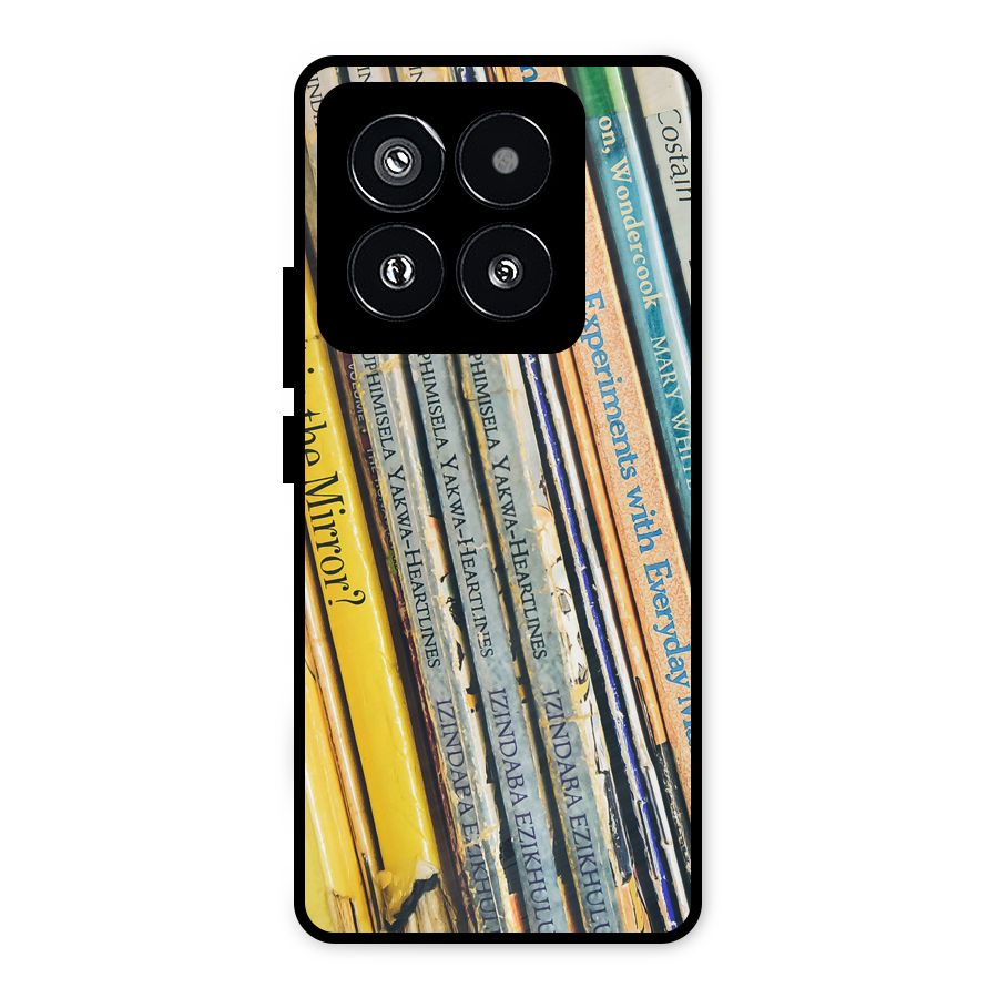 In Love with Books Metal Back Case for Xiaomi 14 Pro