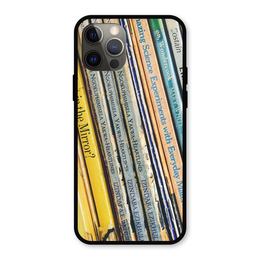 In Love with Books Metal Back Case for iPhone 12 Pro